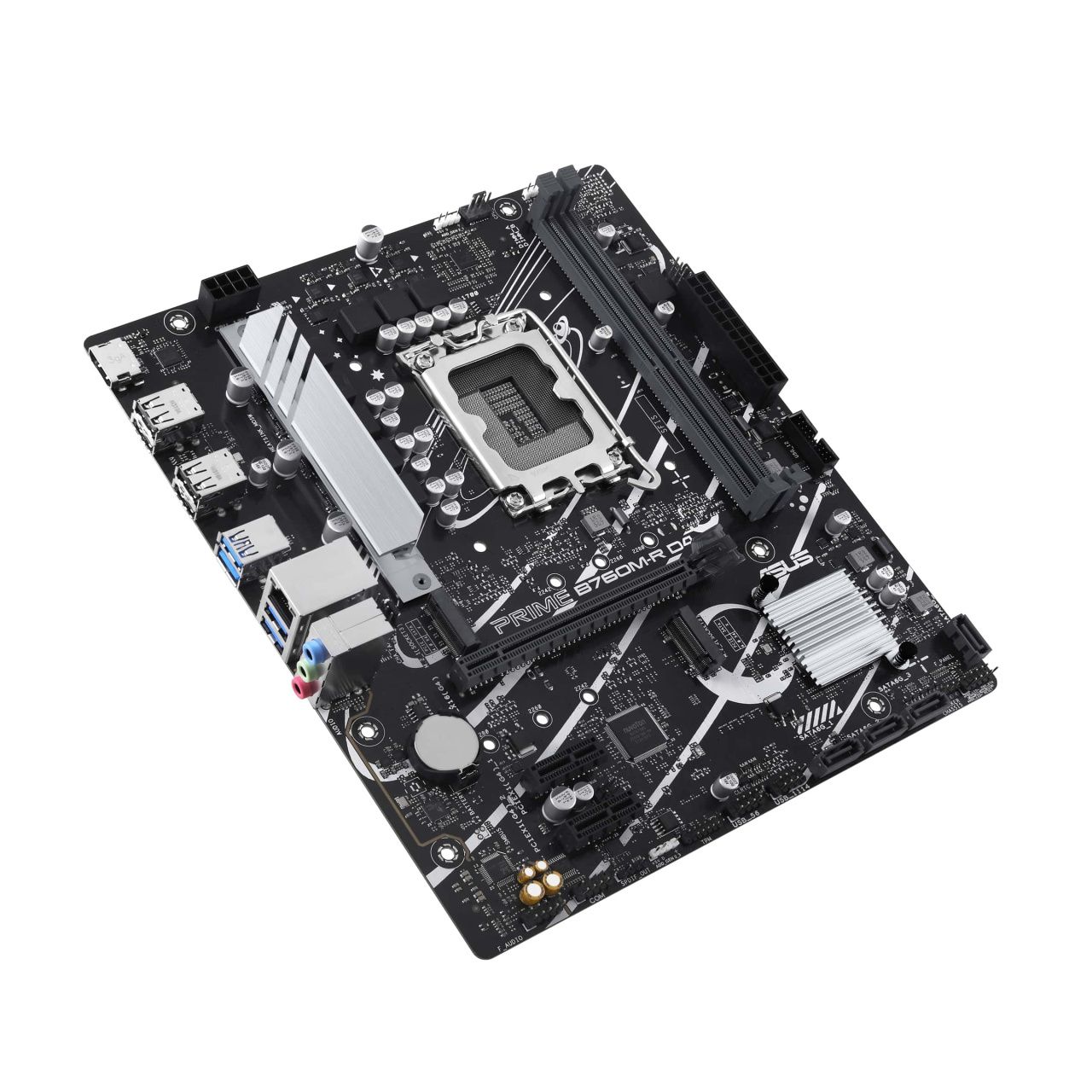 ASUS Материнcька плата PRIME B760M-R D4 s1700 B760 2xDDR4 M.2 HDMI mATX