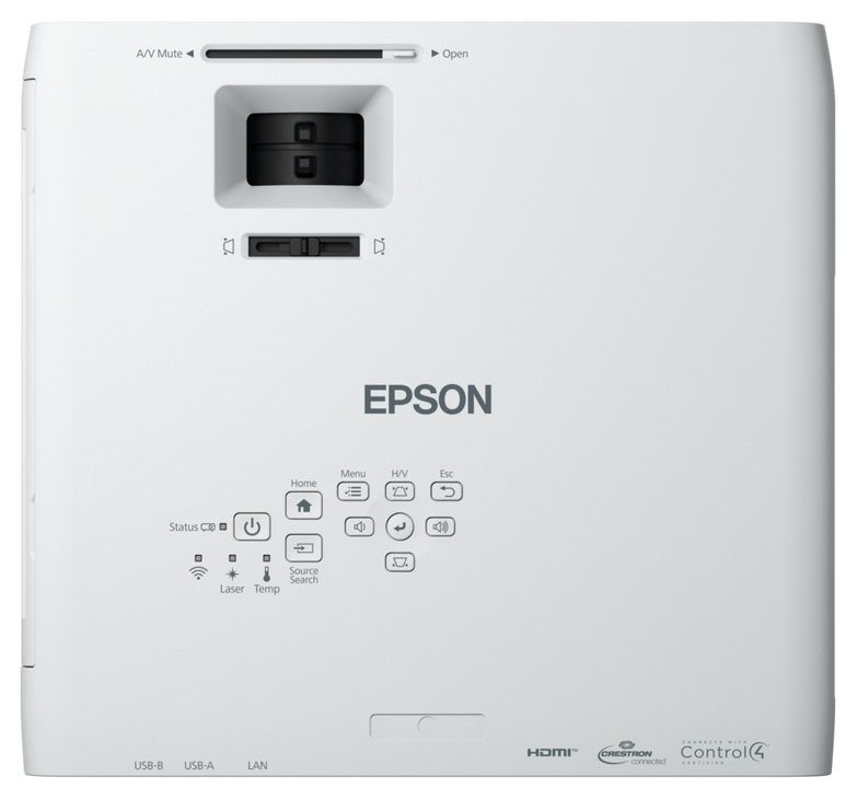 Epson Проєктор EB-L260F FHD, 4600 lm, LASER, 1.32-2.12, WiFi