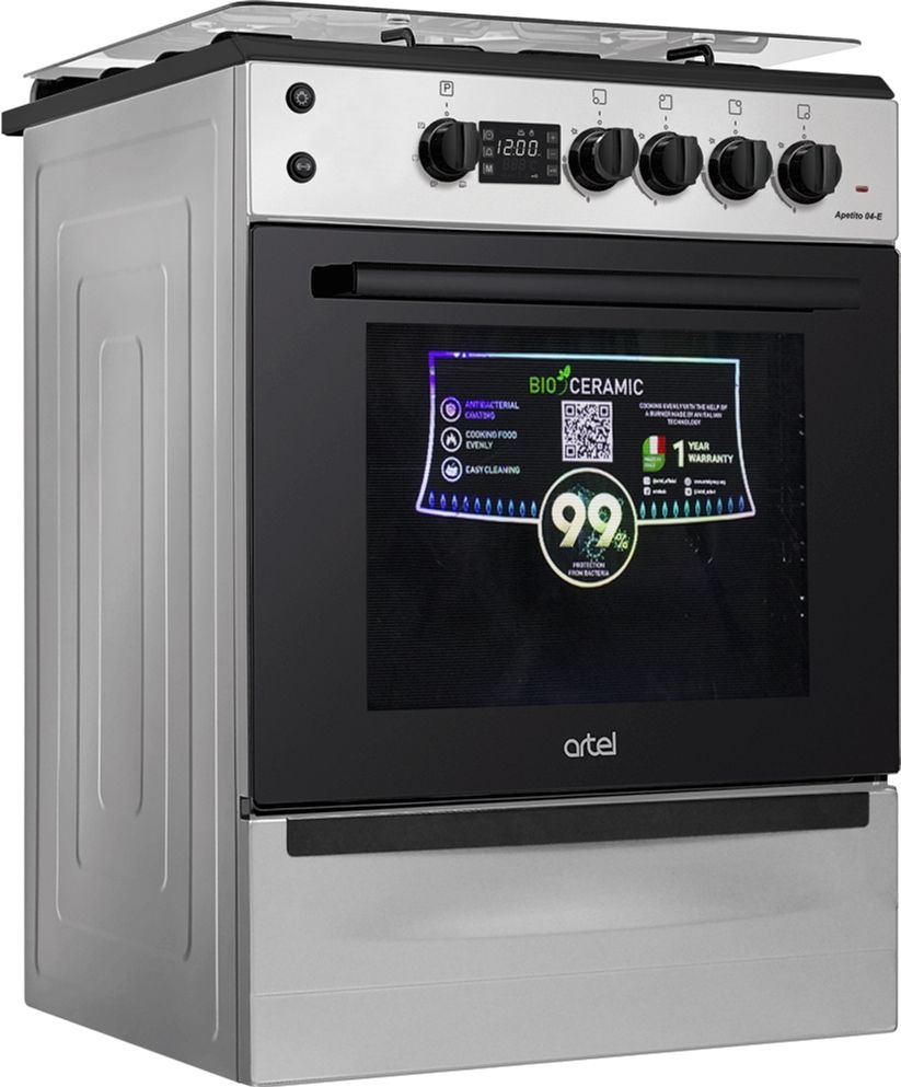 Комбінована плита ARTEL Apetito 04-E Grey