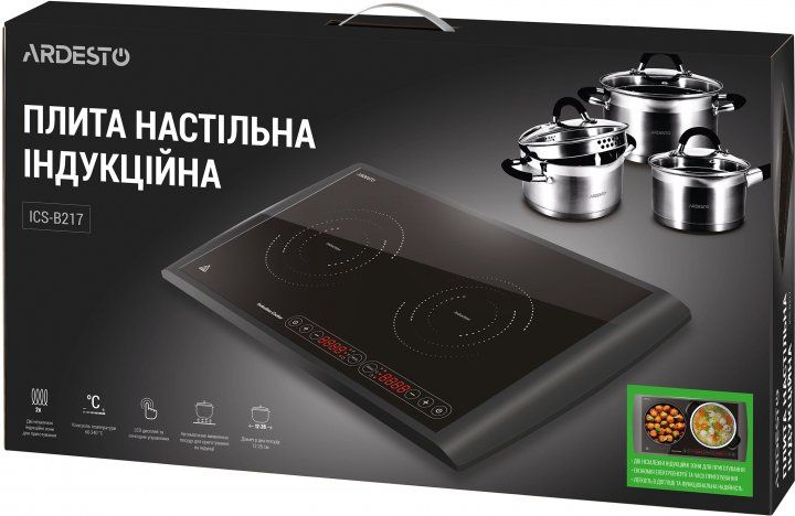 Настільна плита електрична Ardesto ICS-B217