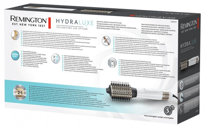 Фен-щітка REMINGTON AS8901 HYDRAluxe