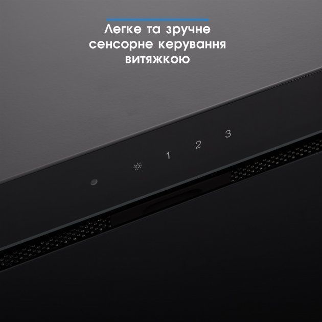 Витяжка ELEYUS GEMINI 1200 LED 52 BL