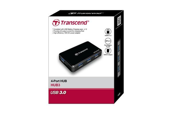 USB-хаб Transcend SuperSpeed Hub TS-HUB3K USB 3.0