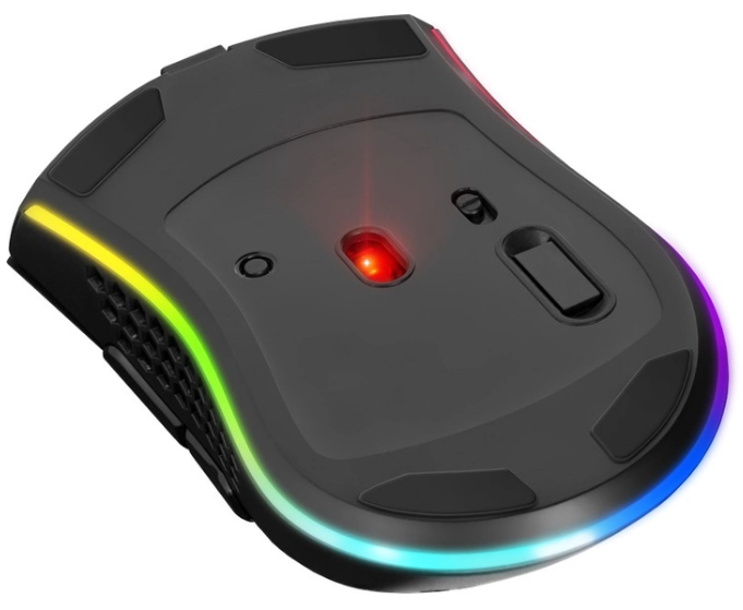 Миша Defender Warlock GM-709L RGB, Black (52709)