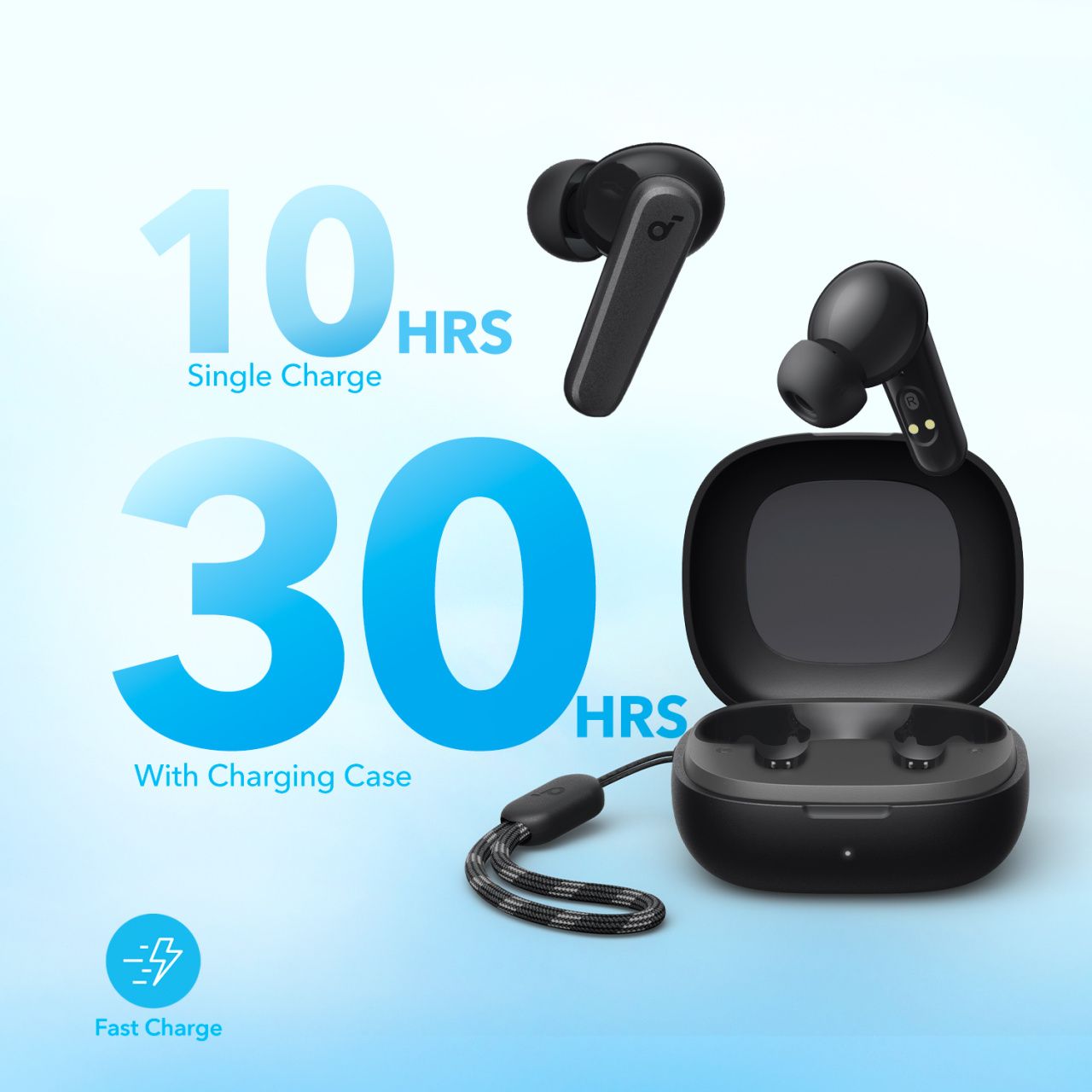 Навушники TWS Anker SoundCore R50i Black (A3949G11)
