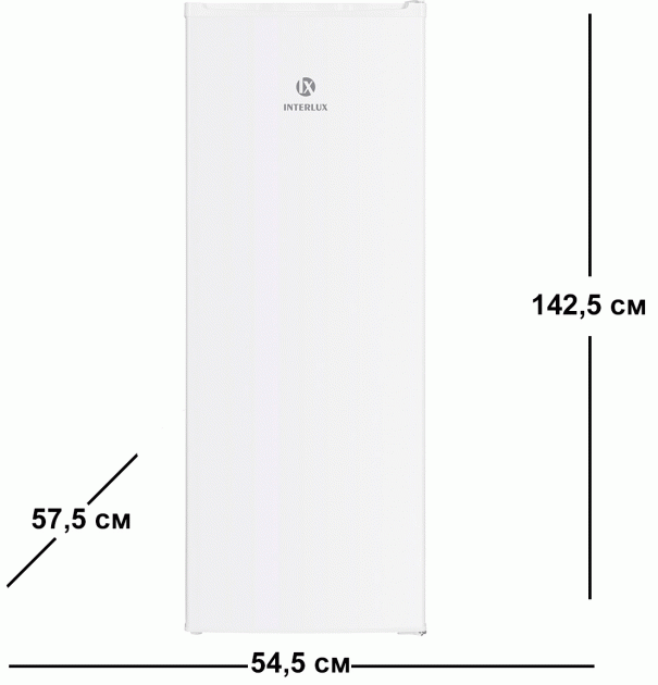 Морозильна камера INTERLUX ILF-1144SF