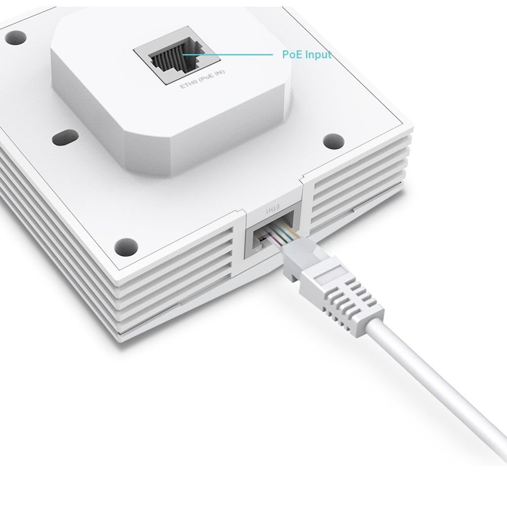 TP-Link Точка доступу EAP650 WALL AX3000 in 1xGE out 1xGE PoE MU-MIMO