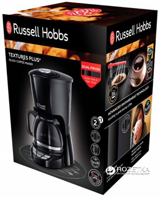Кавоварка крапельна RUSSELL HOBBS Textures Plus 22620-56