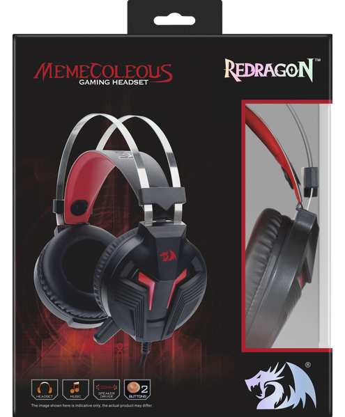 Гарнітура Redragon Memecoleous Black-Red (75096) 