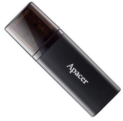 Flash Drive Apacer AH25B 64GB USB 3.2 (AP64GAH25BB-1) Black 
