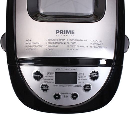 Хлібопічка PRIME Technics PBM 1520 X