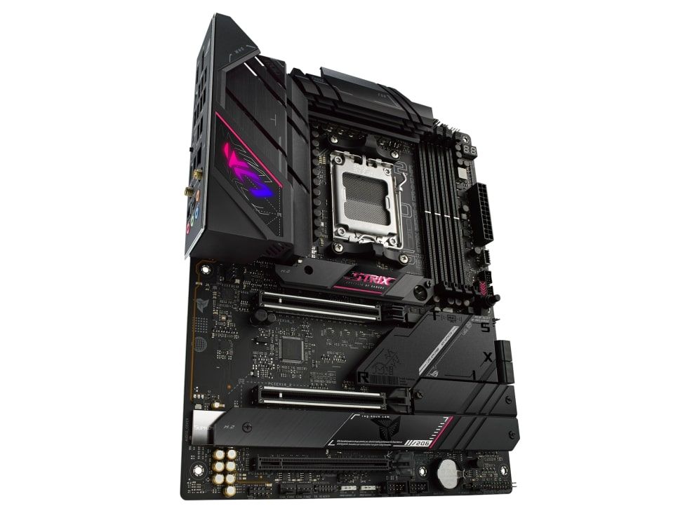 ASUS Материнcька плата ROG STRIX B650E-E GAMING WIFI sAM5 B650 4xDDR5 M.2 USB HDMI-DP WiFi BT
