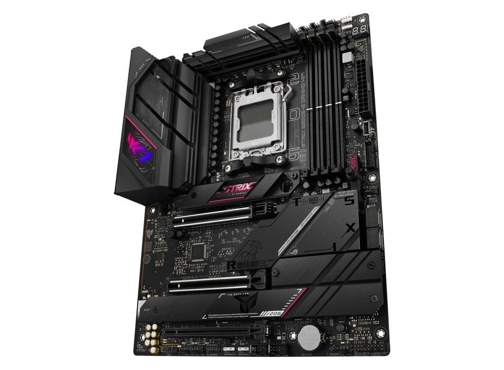 ASUS Материнcька плата ROG STRIX B650E-E GAMING WIFI sAM5 B650 4xDDR5 M.2 USB HDMI-DP WiFi BT