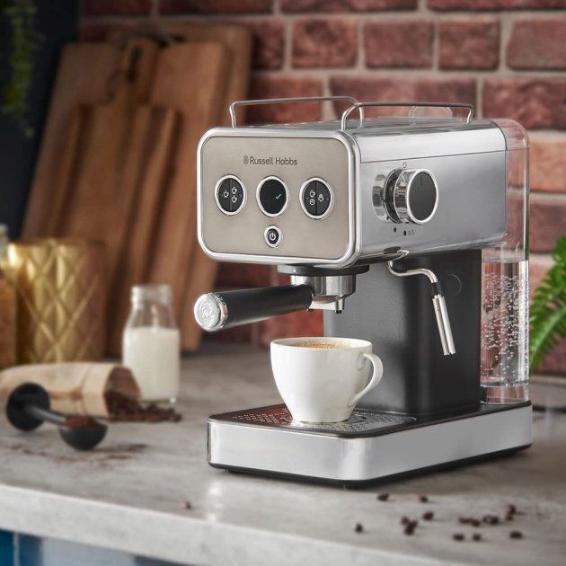Кавоварка рожкова RUSSELL HOBBS Distinctions Titanium 26452-56