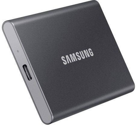 SSD накопичувач Samsung T7 1TB USB 3.2 GEN.2 Gray (MU-PC1T0T/WW)
