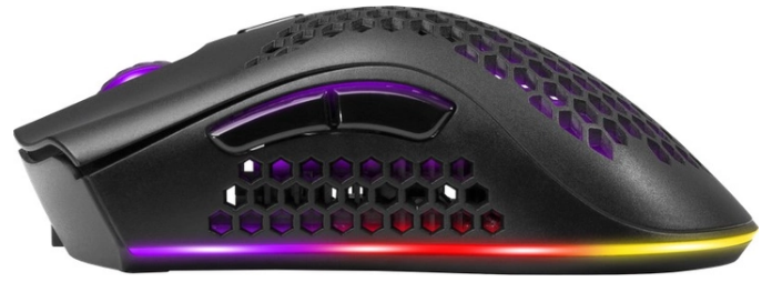 Миша Defender Warlock GM-709L RGB, Black (52709)