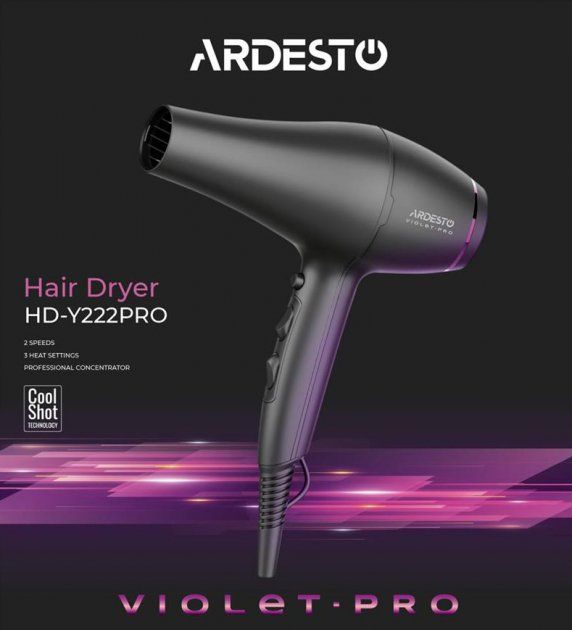 Фен Ardesto HD-Y222PRO