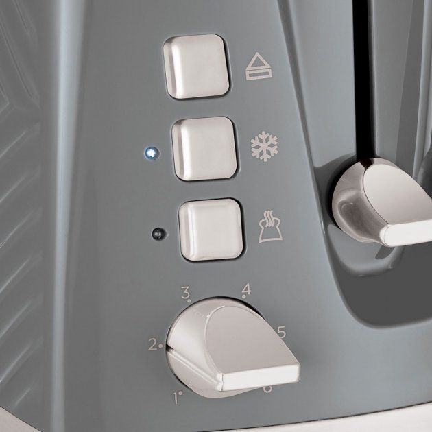 Тостер RUSSELL HOBBS Groove 2S Grey 26392-56