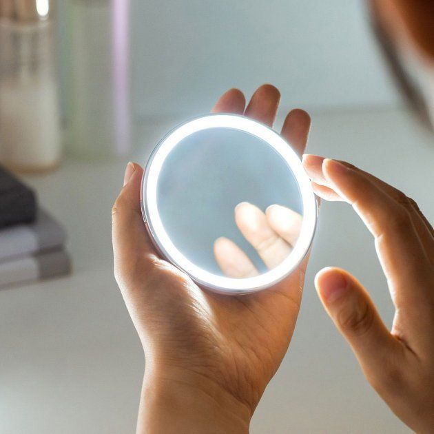 Дзеркало косметичне Xiaomi Jordan Judy Handheld Light Mirror Black