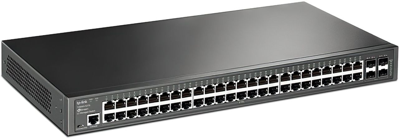 TP-Link Комутатор TL-SG3452 48xGE 4xGE/SFP L2 JetStream 19" 1U