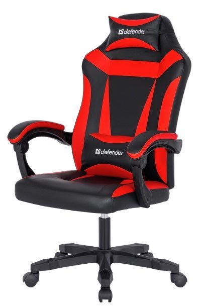 Крісло Defender Master Red/Black (64359)