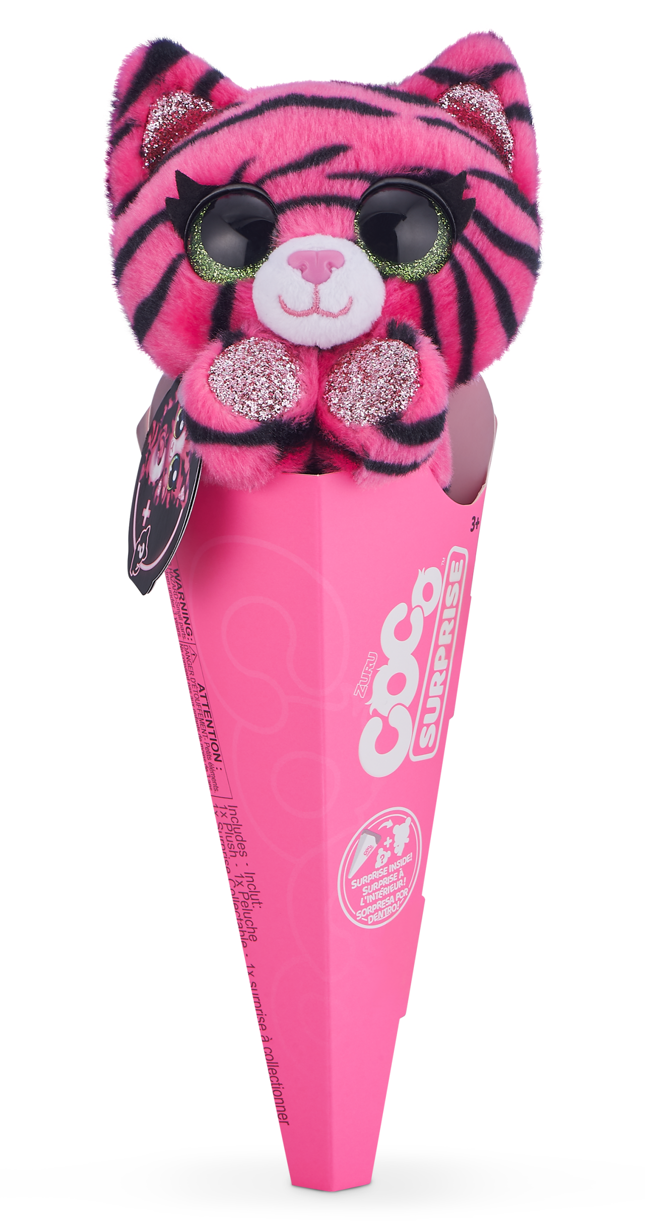 Іграшка м'яка Zuru Coco Surprise Neon із сюрпризом в асортименті