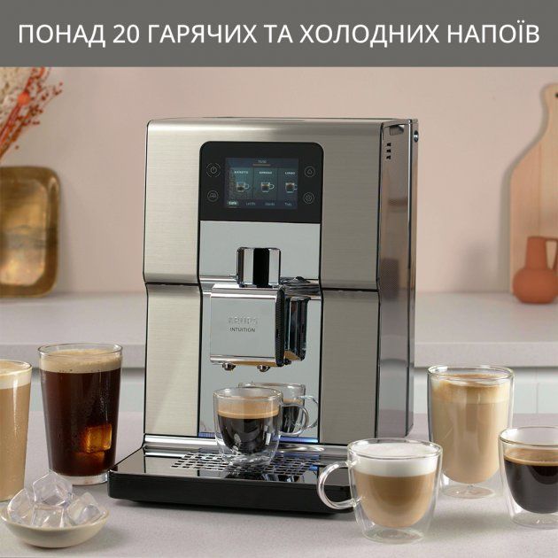 Кавомашина KRUPS Intuition Experience+ EA877D10