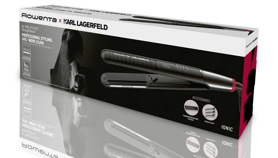 Випрямляч для волосся Rowenta x KARL LAGERFELD K/Pro Stylist Straightener SF467LF0
