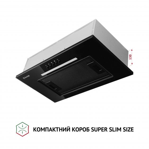 Витяжка PERFELLI BI 5256 BL 700 LED