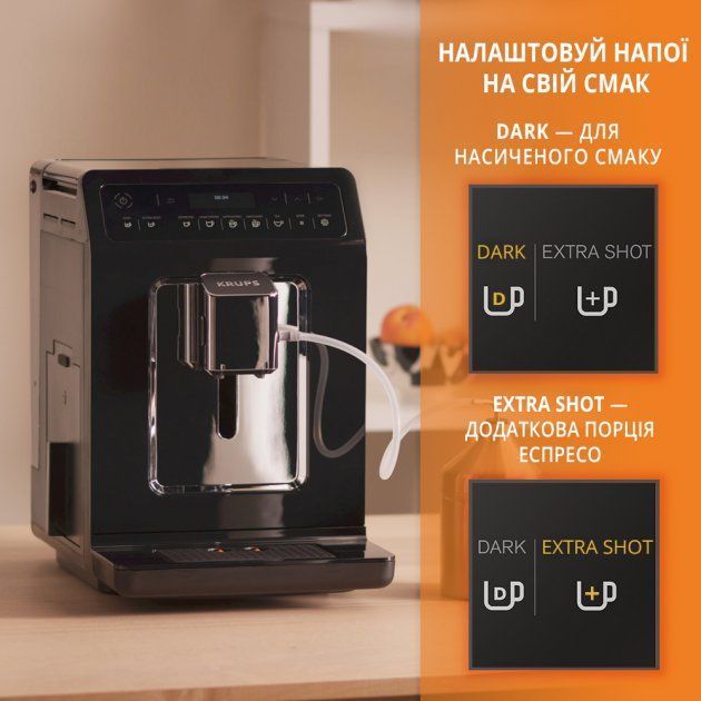 Кавомашина Krups Evidence Black EA890810