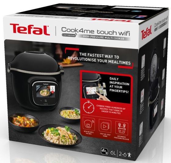 Мультиварка TEFAL Cook4me Touch CY912830