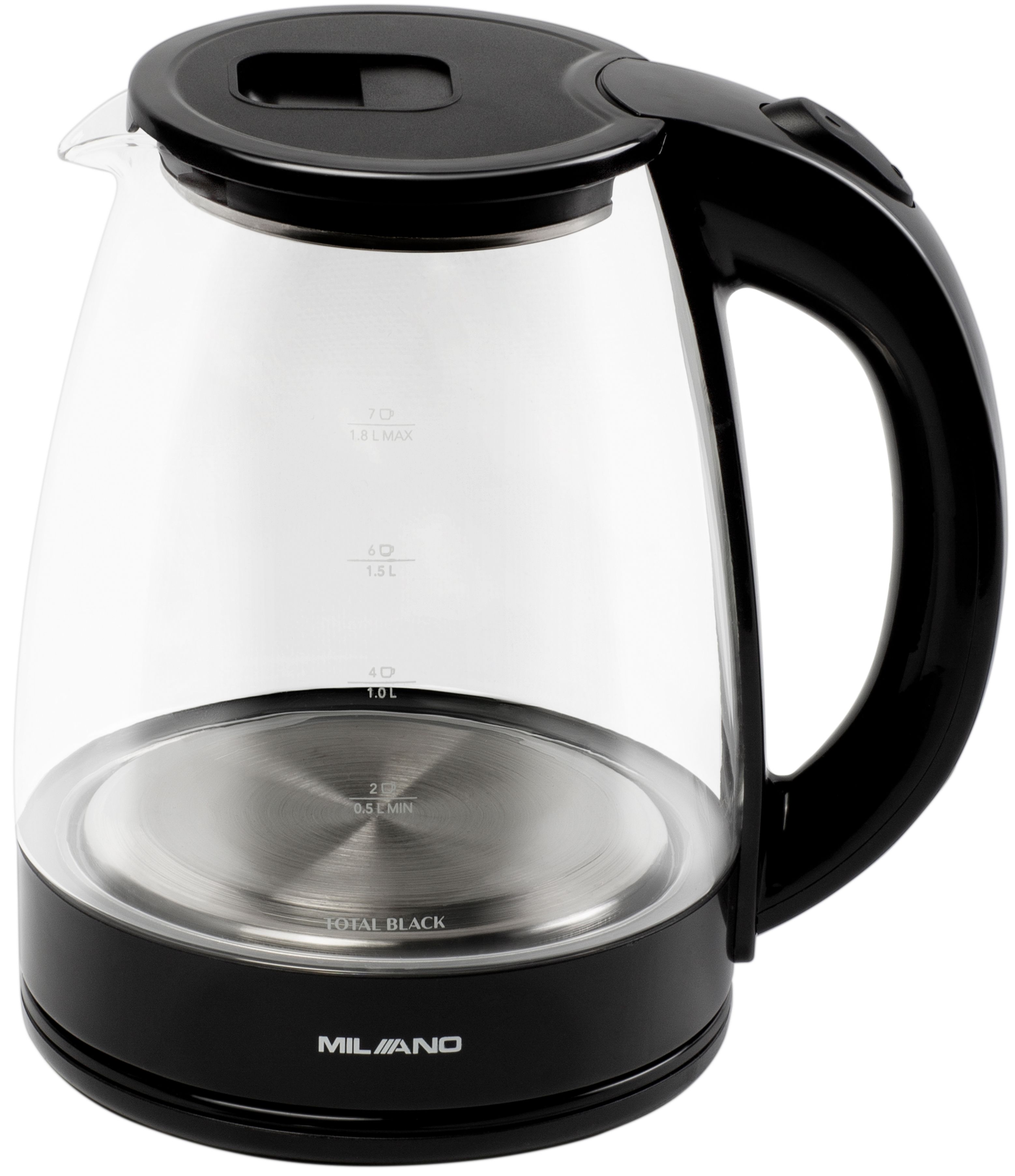 Електрочайник MILANO KT-4001 B Total Black