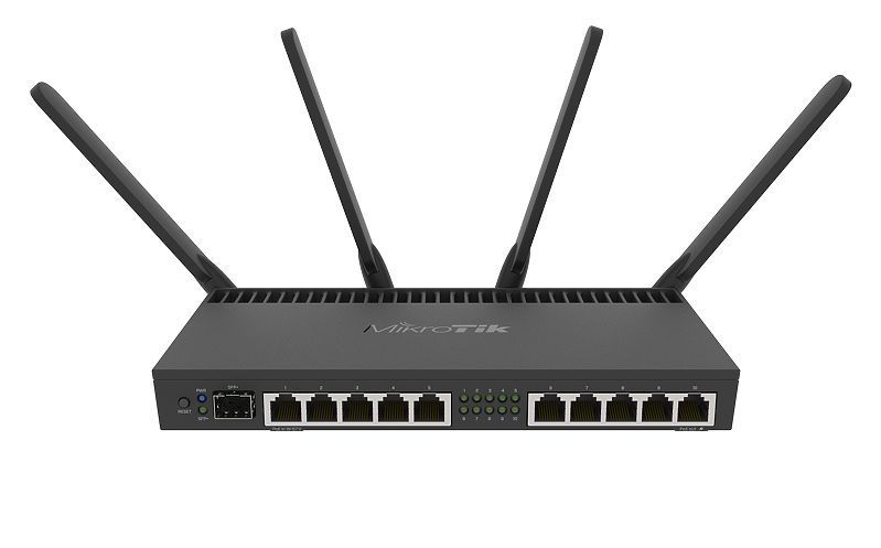 MikroTiK Маршрутизатор RouterBOARD RB4011iGS+5HacQ2HnD-IN