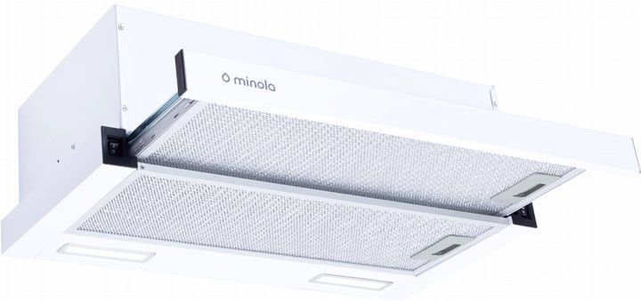Витяжка MINOLA HTL 6215 WH 700 LED