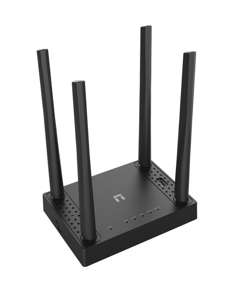 Netis Маршрутизатор N5 AC1200, 2xGE LAN, 1xGE WAN, 1xUSB 2.0 3G/4G, 4x зовнішн. ант.
