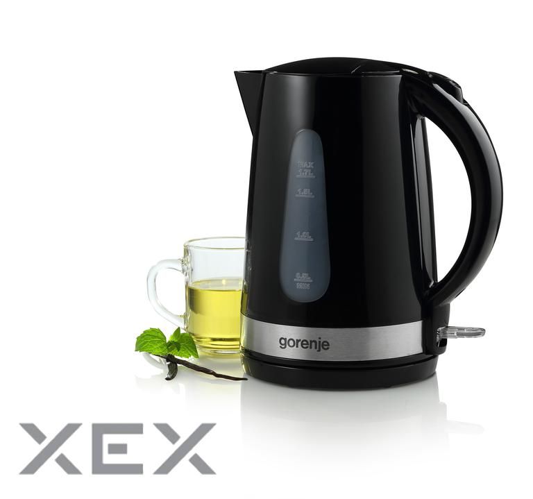 Чайник GORENJE K 17 BK (KE01301Z-GS) (K17BK)