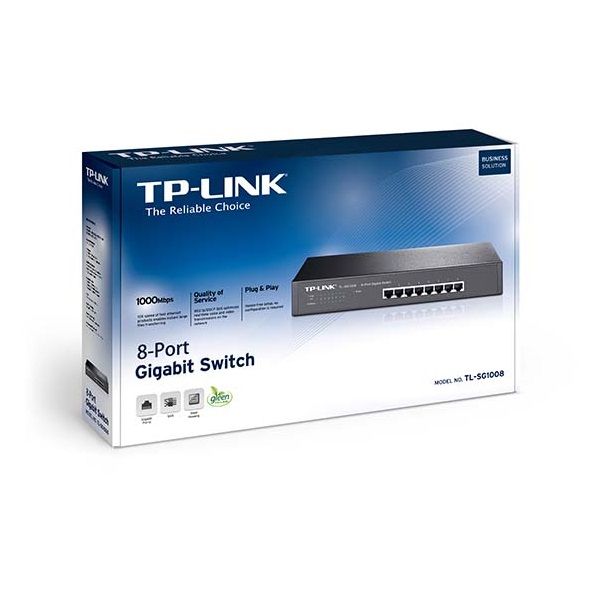 Комутатор TP-LINK TL-SG1008D