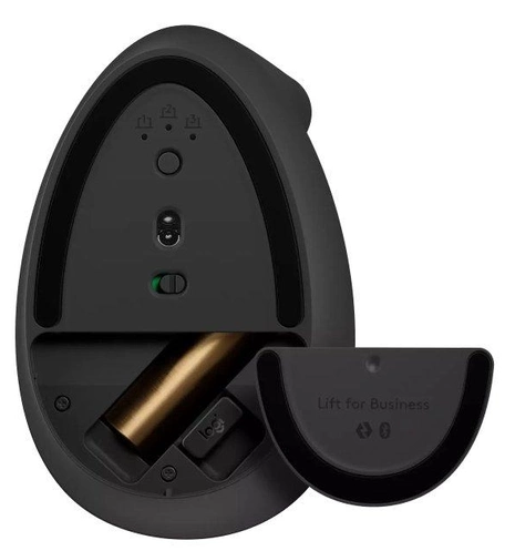 Миша комп'ютерна Logitech Lift Vertical Ergonomic Mouse Graphite B2B (910-006494)