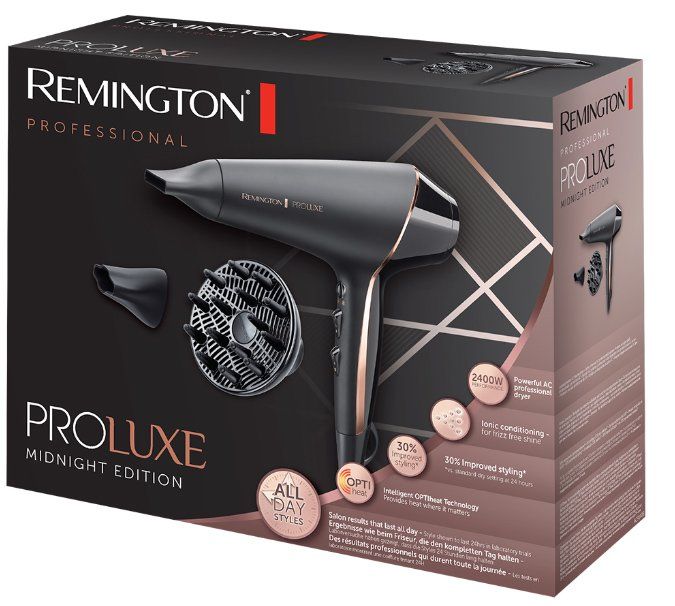 Фен REMINGTON AC9140B ProLuxe Midnight Edition
