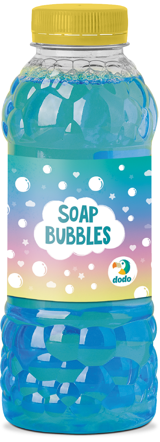 Мильні бульбашки Dodo Mega Bubbles Динозаври 450 мл з тарілочкою