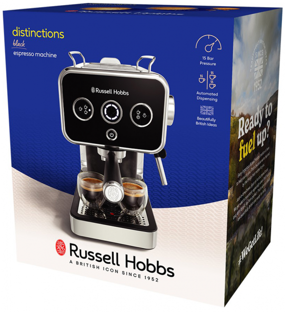 Кавоварка рожкова RUSSELL HOBBS Distinctions Black 26450-56
