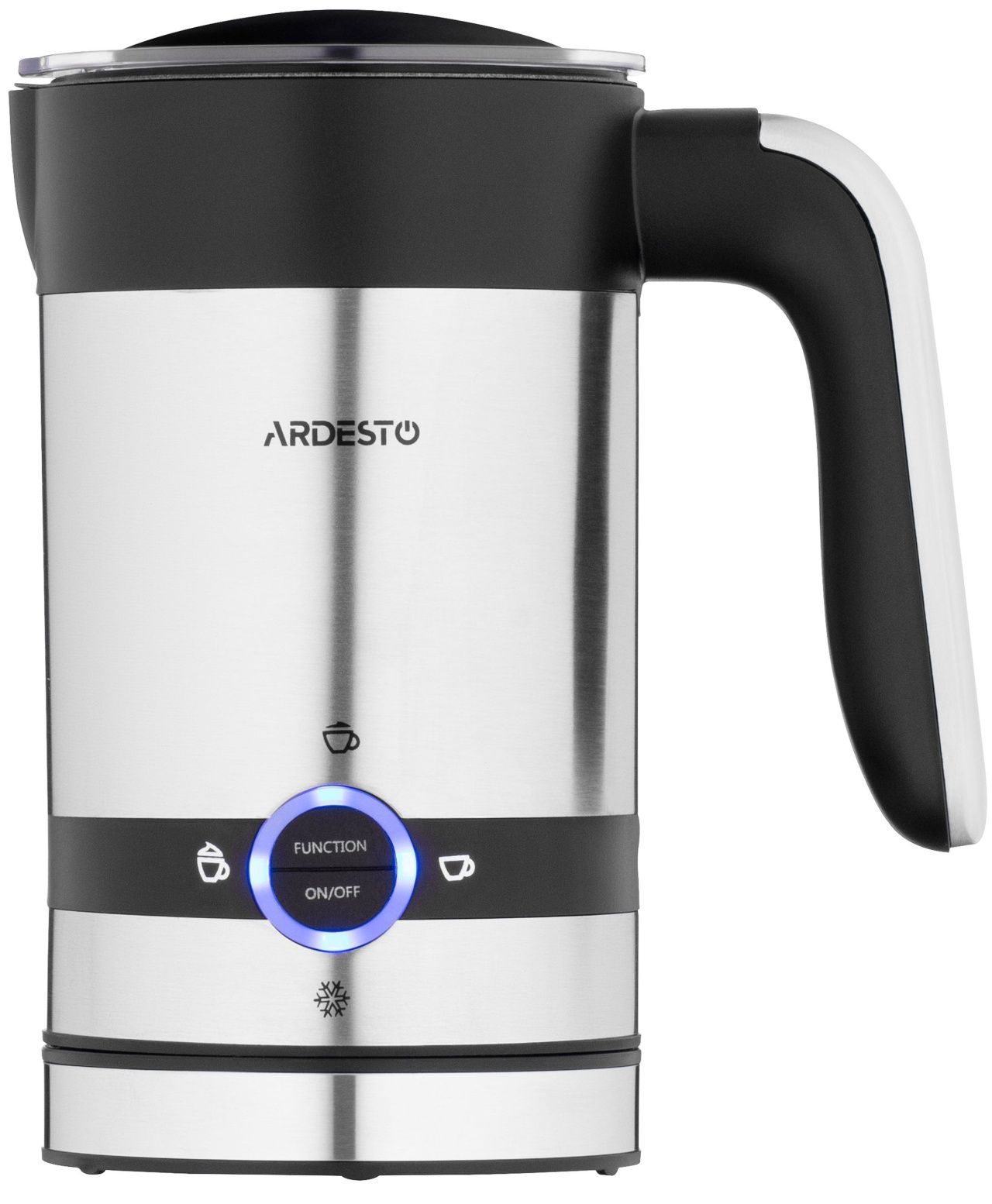 ARDESTO Спінювач молока MBC-D450, 200мл, 450Вт, сріблясто-чорний ARDESTO Спінювач молока MBC-D450, 200мл, 450Вт, сріблясто-чорний