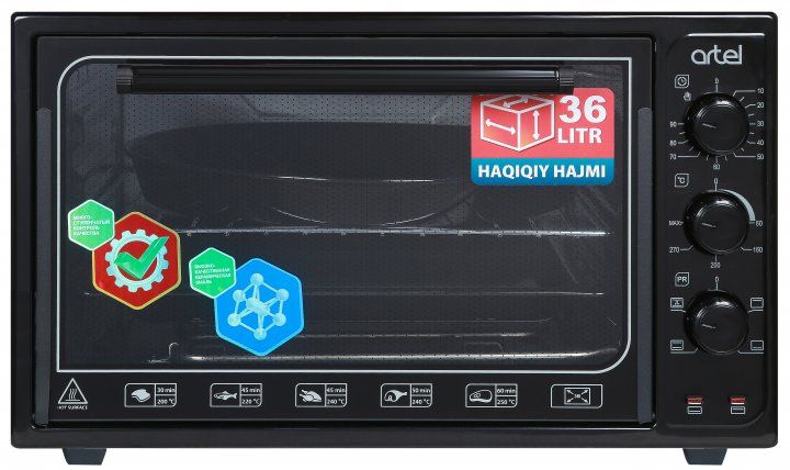 Електрична піч Artel MD 3618 L BLACK