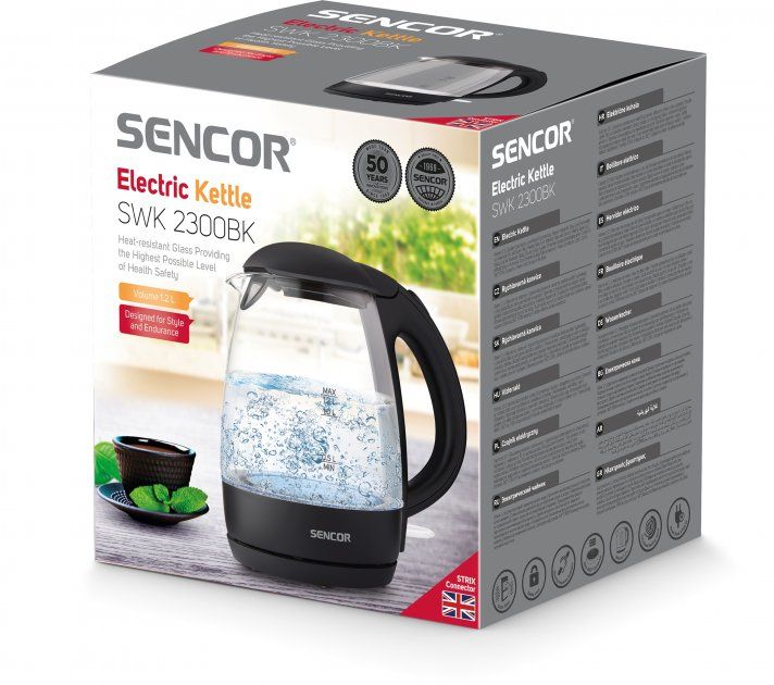 Електрочайник SENCOR SWK 2300BK