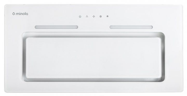 Витяжка Minola HBI 6673 WH GLASS 1000 LED Line