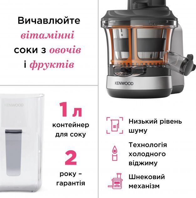 Насадка-соковичавниця KENWOOD KAX720PL