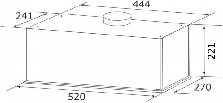 Витяжка Granado Palamos 3603-1200 White