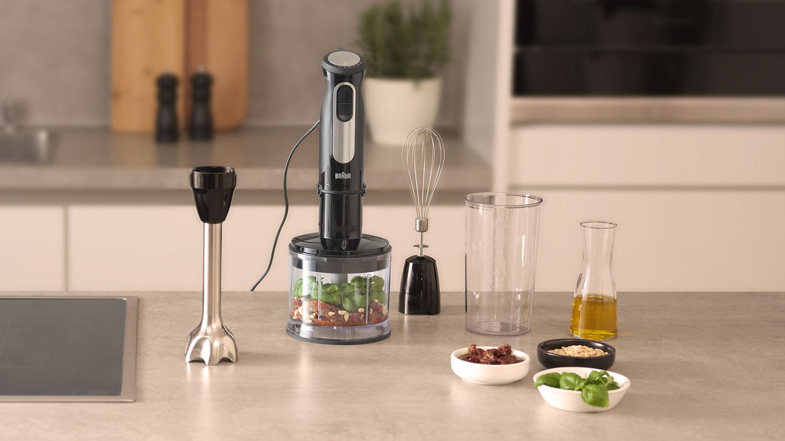 Блендер BRAUN MultiQuick 5 Pro MQ55236M