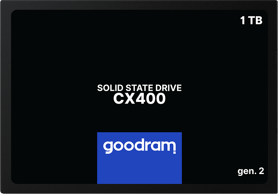 SSD накопичувач Goodram CX400 1TB Gen.2 SATAIII TLC (SSDPR-CX400-01T-G2)
