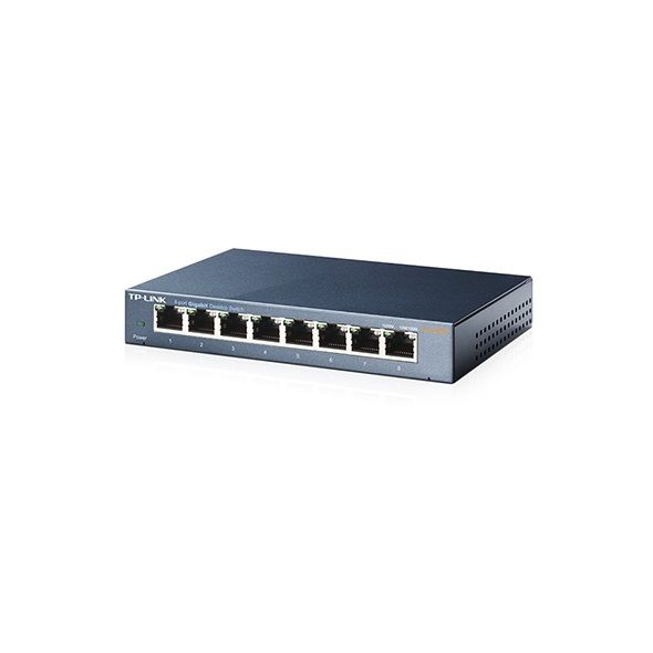 TP-Link Комутатор TL-SG108 8xGE некерований Метал. корпус